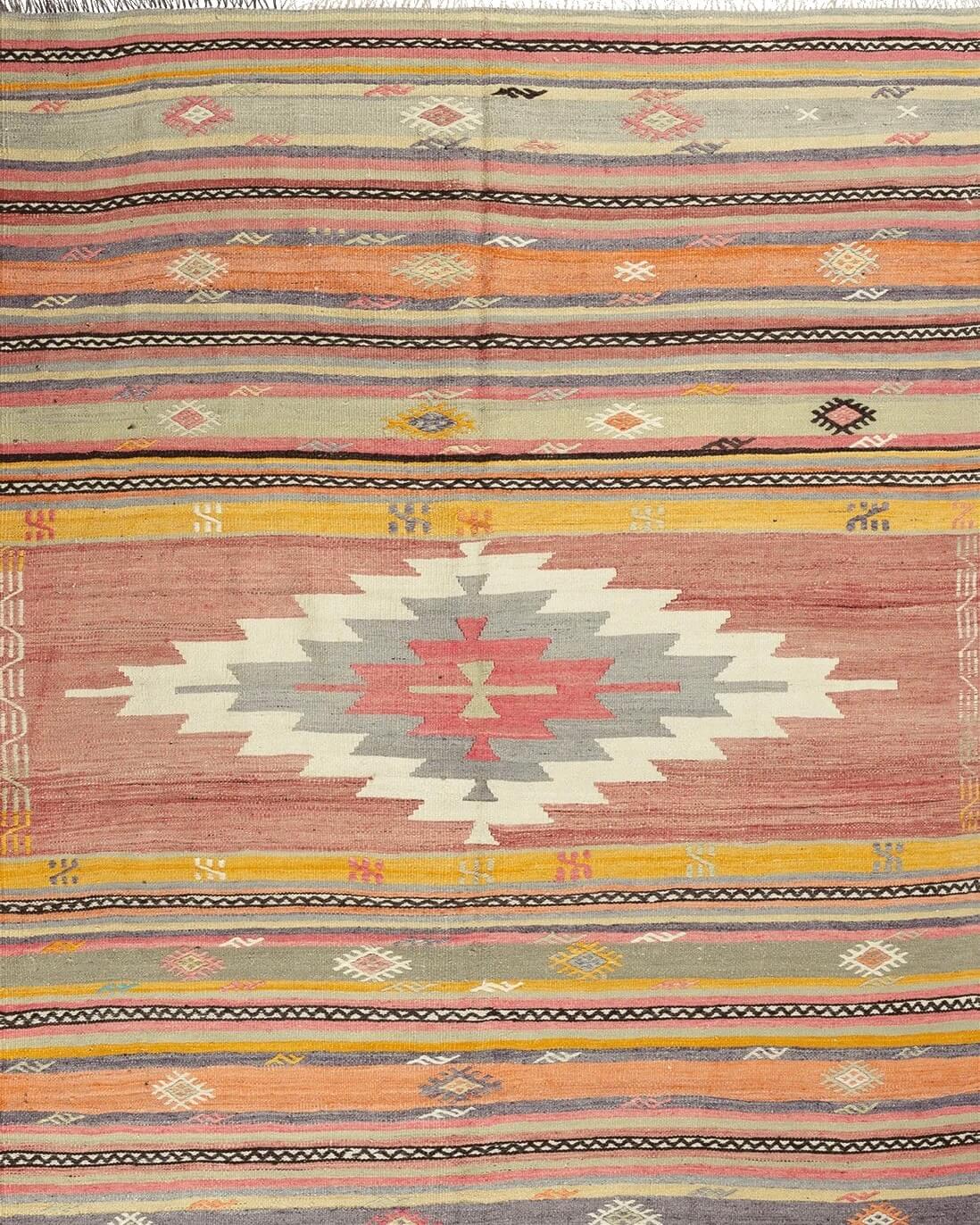 tapis motifs colores artisanal anatolie